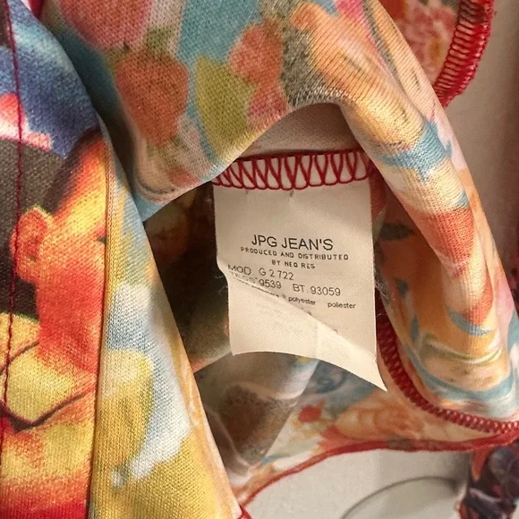 Jean Paul Gaultier JPG Jeans 1990 Propaganda Long Sleeve - Picture 4 of 4